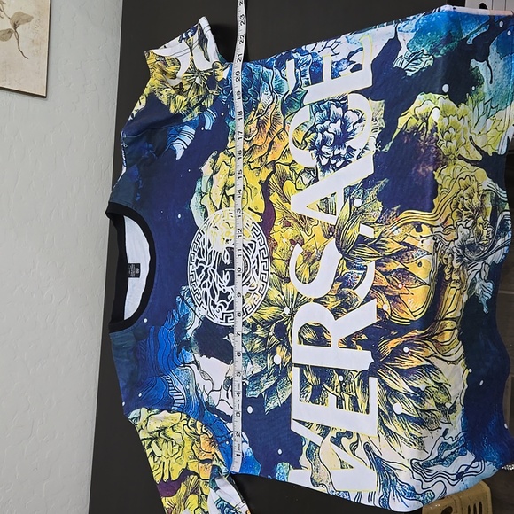 Sunny 1987 Inc. Versace Medusa Roundneck Short Sleeve Pullover Shirt Size XXL - Picture 11 of 12